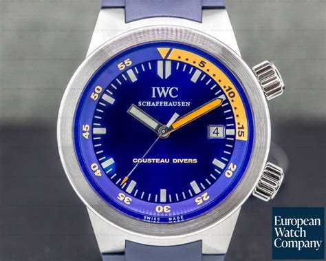 iwc aquatimer 2019|IWC aquatimer cousteau diver.